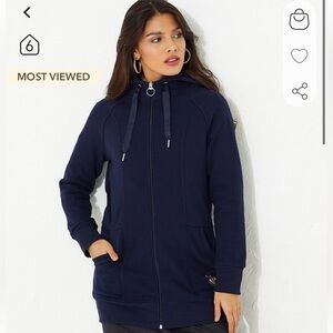 Christopher & Banks Navy Hoodie